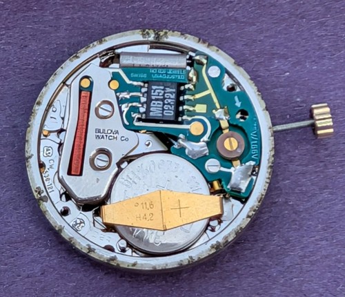 Factory bulova quartz - factory, retrofit
