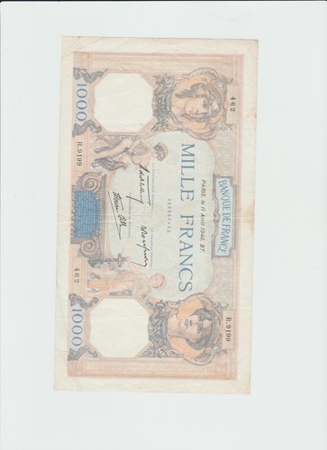 Banconote franchi francesi - banconote,
