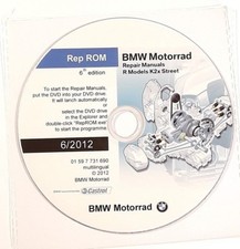 DVD MANUALE OFFICINA REPROM WORKSHOP BMW R1200R-RT-S-ST-HP2 Sport-Megamoto 2012*