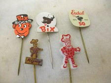 x-89859 Spilla 5 pz Flipje,Bix,Erdal,con segni di usura