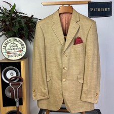 Blazer giacca lino tweed spina