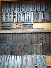 CARATTERI TIPOGRAFICI IN LEGNO