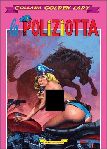 Fumetto golden lady - lady, collana