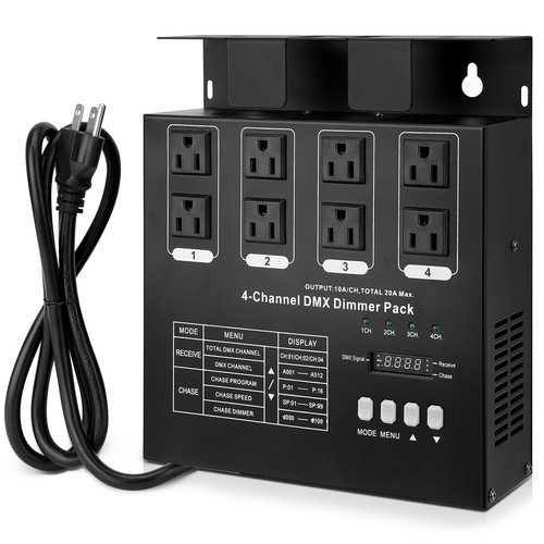 Confezione dimmer dmx canali - dmx,