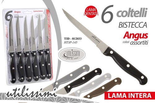 Set coltelli tavola cucina - coltelli,