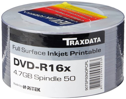 Traxdata dvd 7gb - dvd-r, 4.7gb