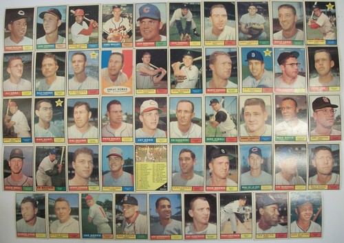 Topps baseball 1961 - topps, originale