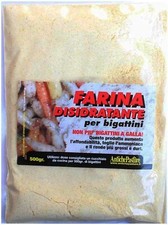 Farina disidratante antiallergico per bigattini Pesca Esca Anti allergico