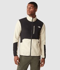 The NORTH FACE Glacier Zip-up Fleece Jacket Pile Panna XL Uomo