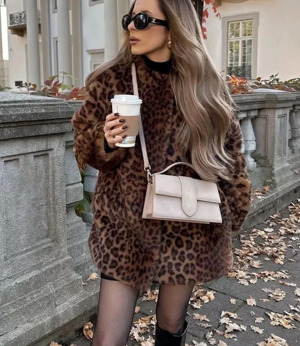 Cappotto pelliccia sintetica