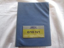 FIAT 619 N1 N1P  Catalogo Ricambi Parti di Ricambio ORIGINALE 1976