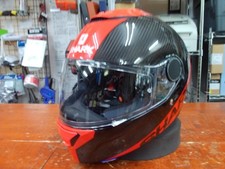 Shark Spartan Carbon Skin Red