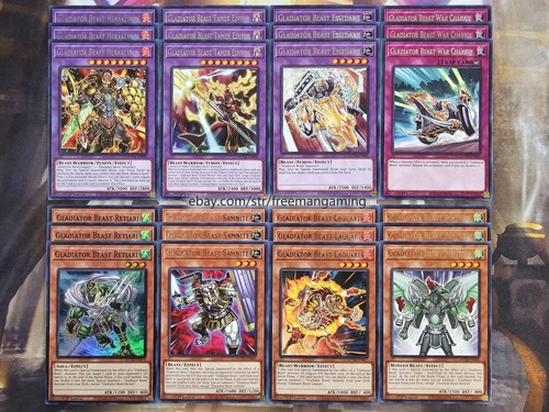 Yugioh gladiatore bestia - bestia, deck
