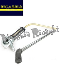 8386 - RUBINETTO SERBATOIO BENZINA CON ASTA VESPA 180 200 RALLY - SS