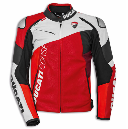 Giacca pelle moto - , ducati