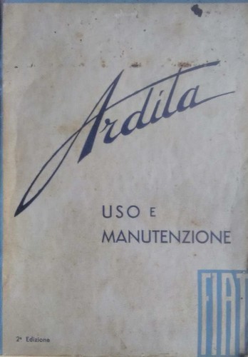 Fiat ardita manuale libretto - ardita,
