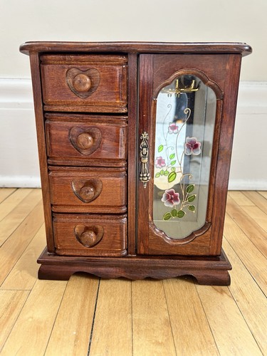 Portagioie vintage legno - portagioie,