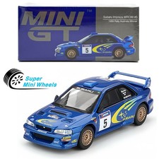 Mini GT 1:64 Subaru Impreza WRC99 #5 1999 Rally Australia Vincitore #986