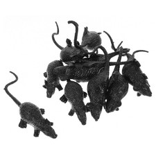  10 Pcs Topo Finto Decorazione