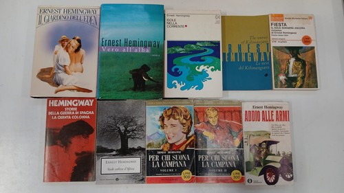 Ernest hemingway lotto 10 - hemingway,