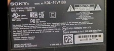 Sony kdl 46v4100 inch - sony, lcd