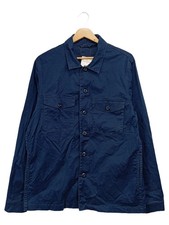 MANGO giacca leggera uomo blu taglia 50/L casual cotone elastan