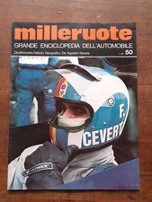 FASCICOLO MILLERUOTE ENCICLOPEDIA DELL'AUTOMOBILE QUATTRORUOTE/DE AGOSTINI 50