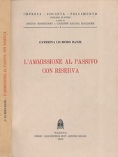 L'ammissione al passivo con
