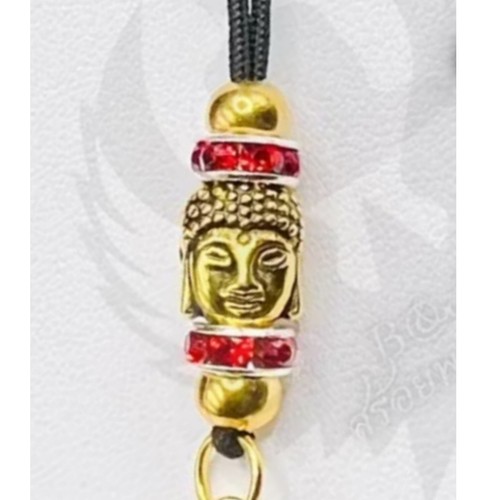 Collana testa buddha - testa, di
