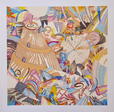 Luca ALINARI: Torre, serigrafia a colori con interventi manuali