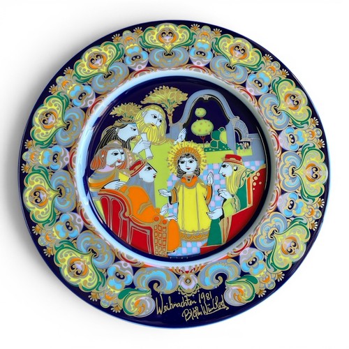 Piatto natale rosenthal - piatto,