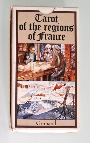 Vintage tarot the regions - of,