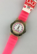 Orologio Q&Q Quarzo Japan Movt Estivo Sport Unisex 40 mm Cinturino Rosa Silicone
