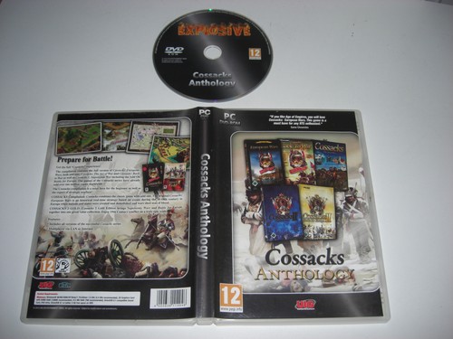 Cossacks anthology dvd - pc, rom