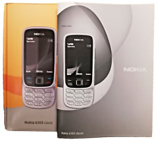 Cellulare NOKIA 6303 C, Caricabatteria, Card SD 1,9 GB + Comandi + Auricolari