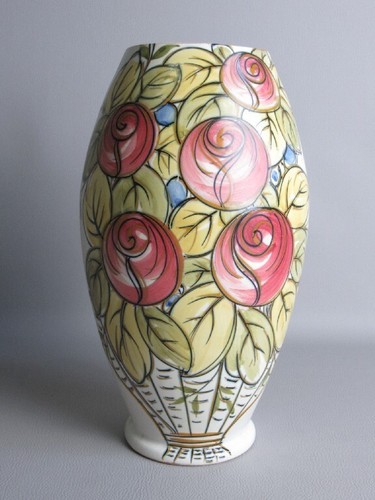 Vaso maiolica sicilia dipinto - vaso,