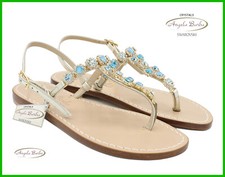 Sandali gioiello bassi da