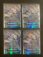 DIGIMON TCG 4x METALGARURUMON