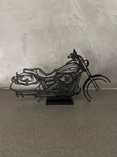 Moto stilizzata stampata 3d - moto,