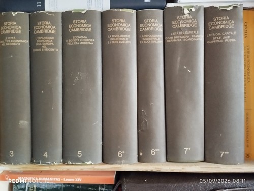 Storia economica cambridge - storia,