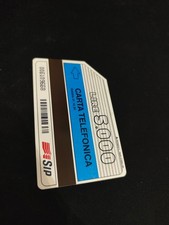 VINTAGE Originale CARTA SCHEDA TELEFONICA SIP L.5.000 - Italia 90’, rara