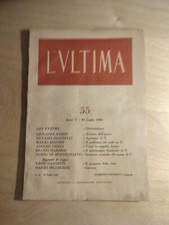 L'ULTIMA 1950 n 55 RIVISTA DI