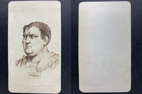 Vitellius vintage cdv albumen - vitellius,