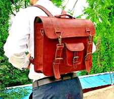 Borsa A Tracolla In Vera Pelle