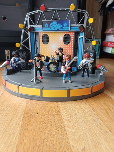Set completo playmobil rock - set,