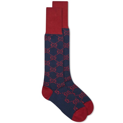 Calze lunghe taglia gucci gg - m,