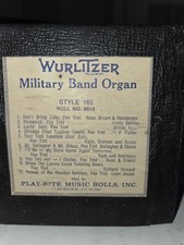 Wurlitzer 165 band - wurlitzer, organ