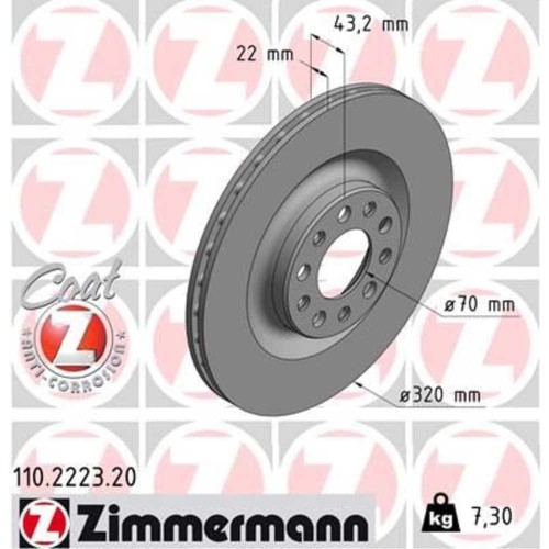 Zimmermann dischi freno - dischi,
