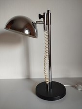 Lampada da tavolo placcata in