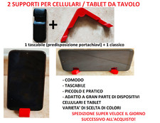 2 pezzi Supporto Porta Reggi Cellulare Tablet Universale da tavolo portachiave